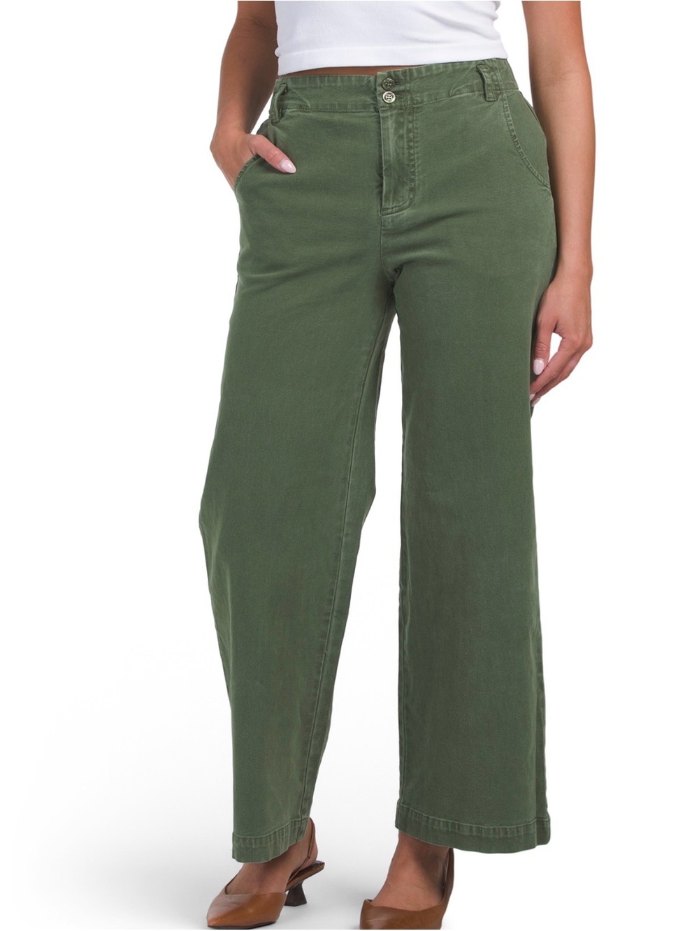 YOUNG FABULOUS & BROKE - Ryker Pants  - wilderness green